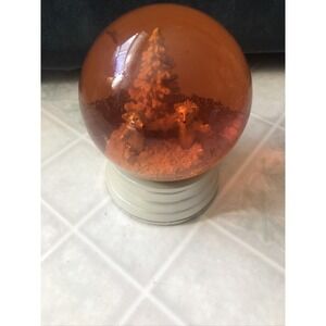 Thomas Obrien Vintage Modern Holiday 2006 Bears Christmas Snow Globe